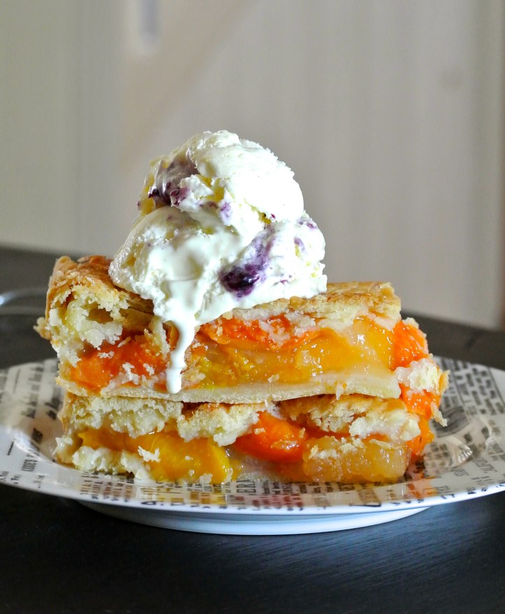Apricot Slab Pie