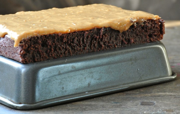 Dulce de Leche Sourdough Brownies