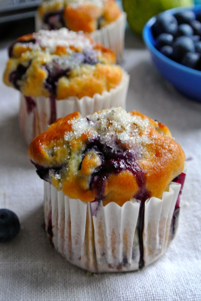 Blueberry Ricotta Muffins