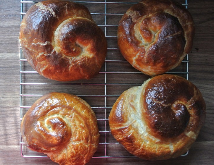 spinach feta pine nut pastry coil