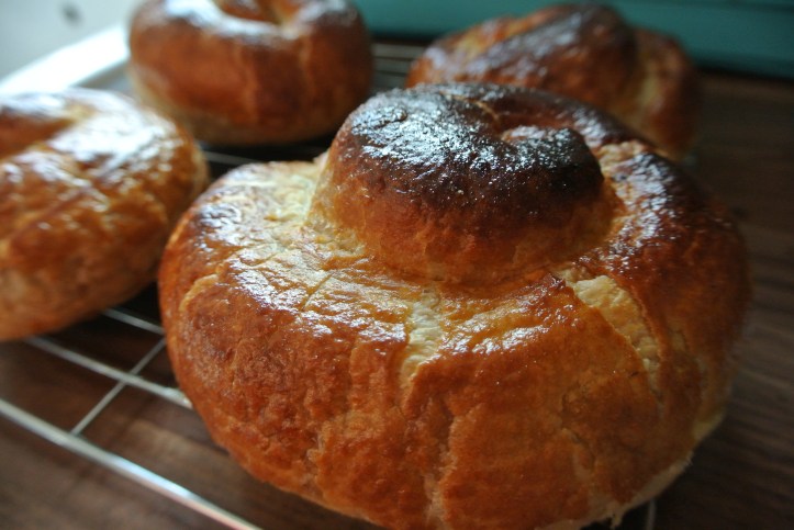 spinach feta pine nut pastry coil